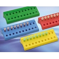 Portaprovette in pp autoclavabile +121°C per microprovette ml 1,5 a 20 posti colore blu - 2-1973 